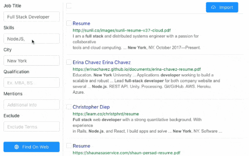 FIndOnWeb