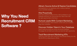 recruitment CRM software benefits