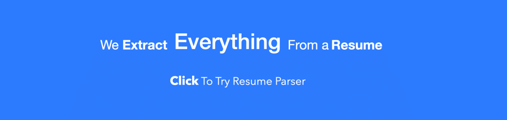 resume parsing using AI, NLP