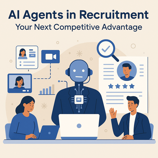 AI agent working with recruiters in a digital hiring environment