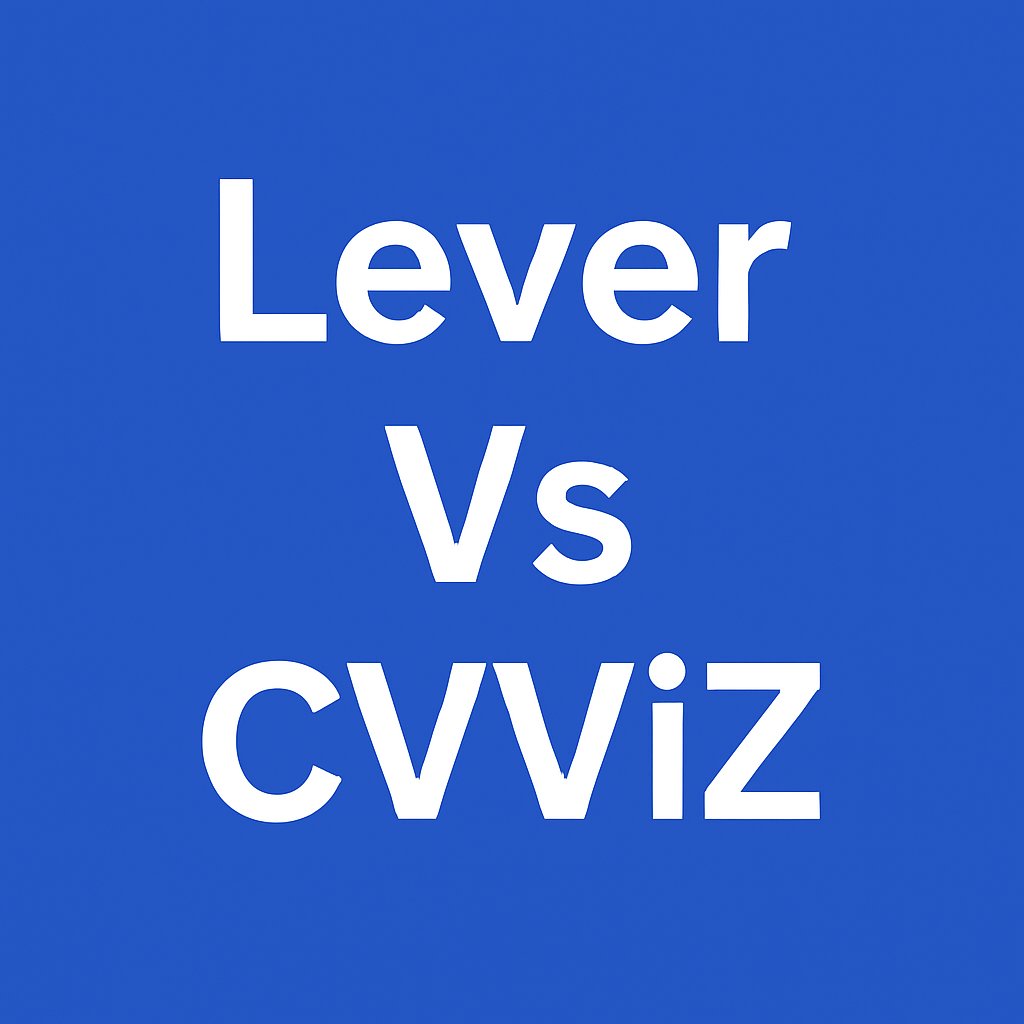 Lever Vs CVViZ - Find Why CVViZ is a modern and better choice for a recruiting software