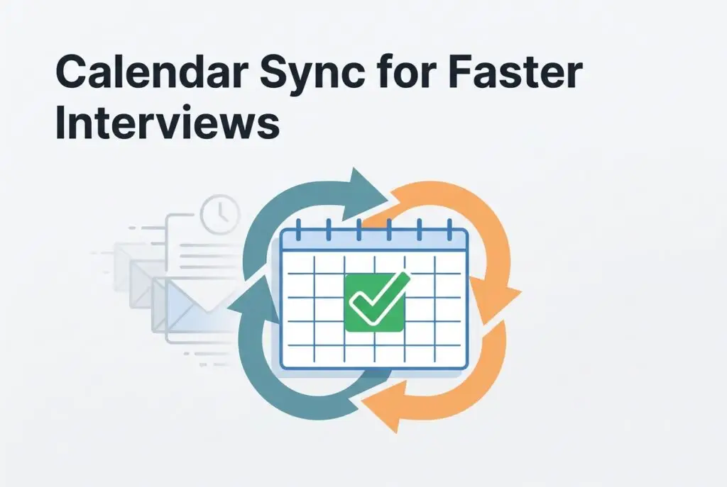 calendar sync helps automate interview scheduling