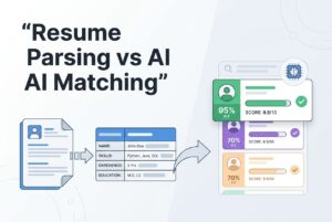 AI resume parsing vs AI resume screening