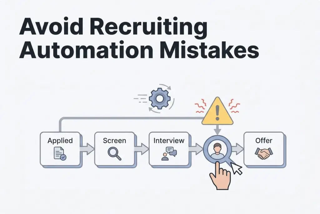 Avoid recruitment workflow automation mistakes