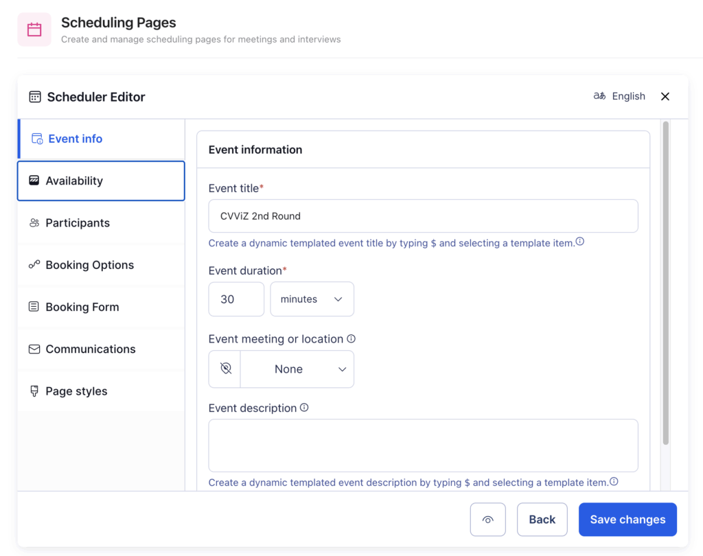 interview scheduling automation