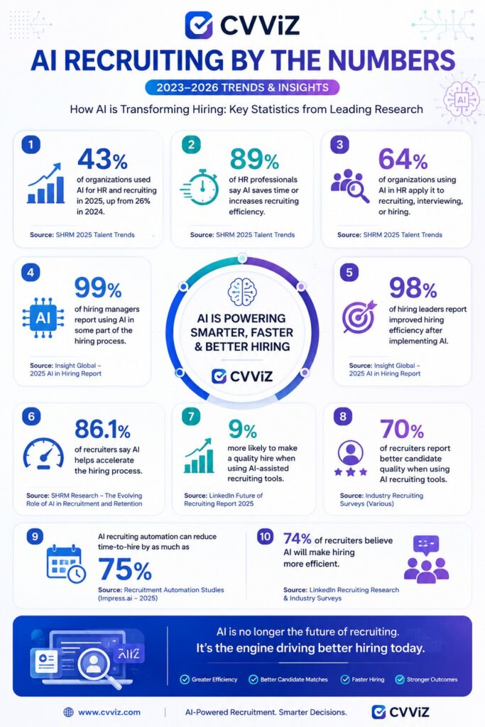 AI recruitment statistics