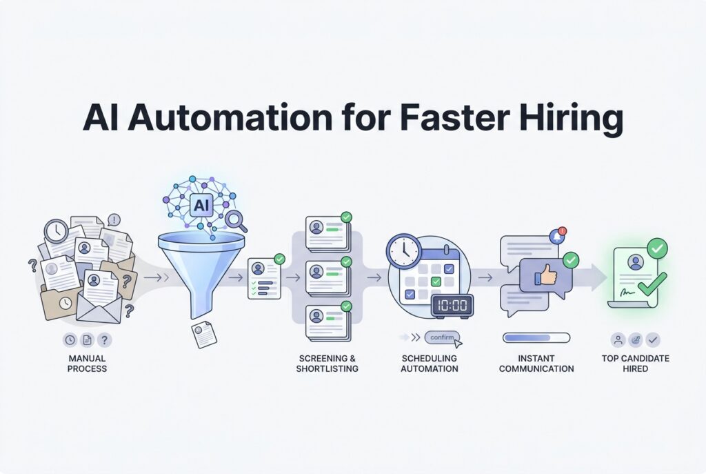 Avoid manual hiring if you want to hire top talent faster