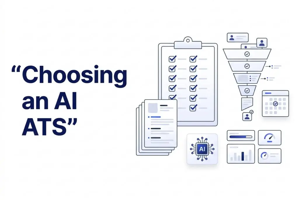 checklist to choose first AI powered ATS