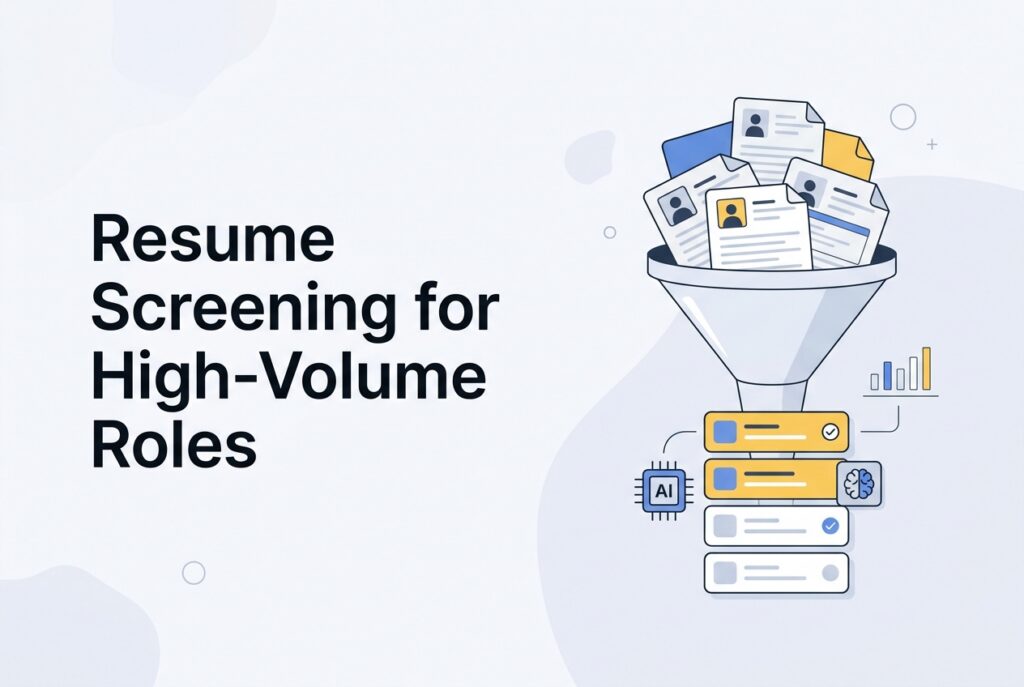 Best resume screening for high volume job roles