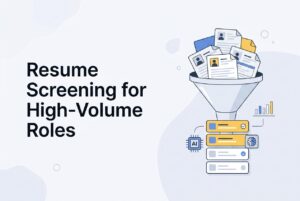 Best resume screening for high volume job roles