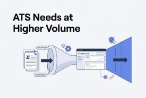ATS requirement changes when scaling high volume hiring