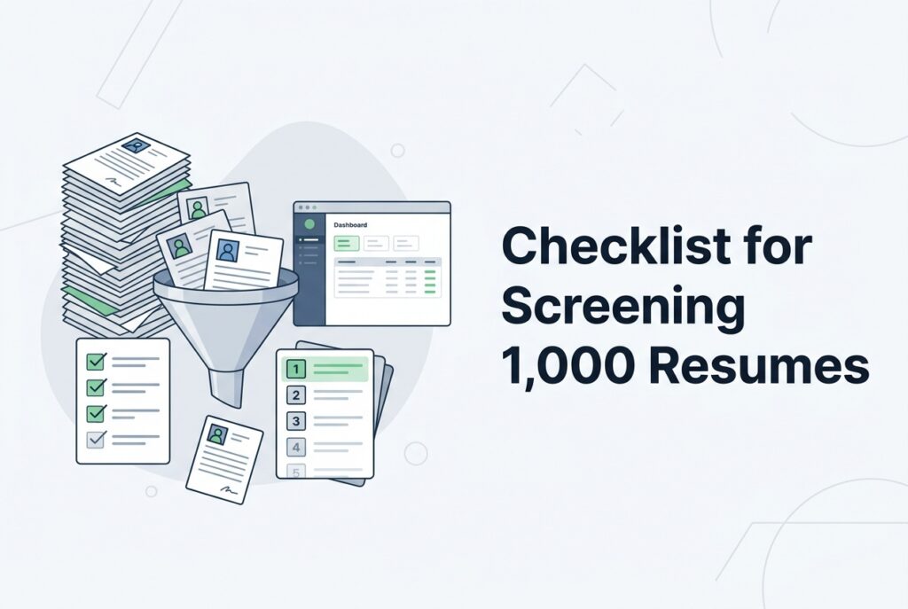 Screening 1000 resumes instantly with CVViZ