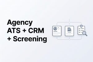 ATS + CRM + Screening in CVViZ