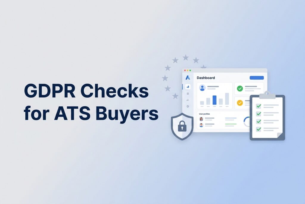 GDPR checks for ATS buyers