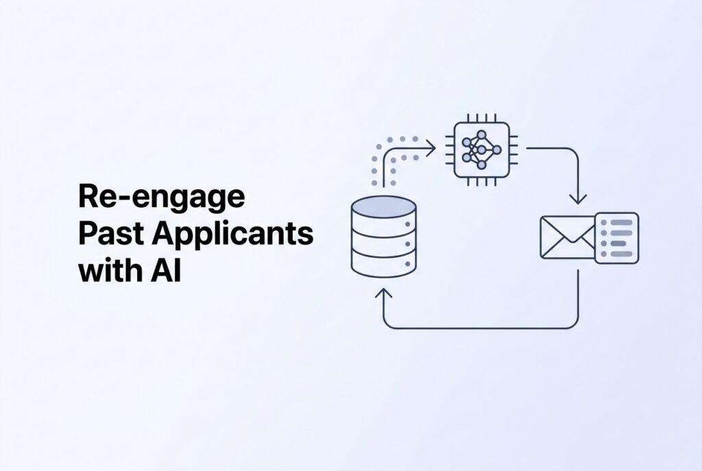 Using AI for email campaign to source passive candidates