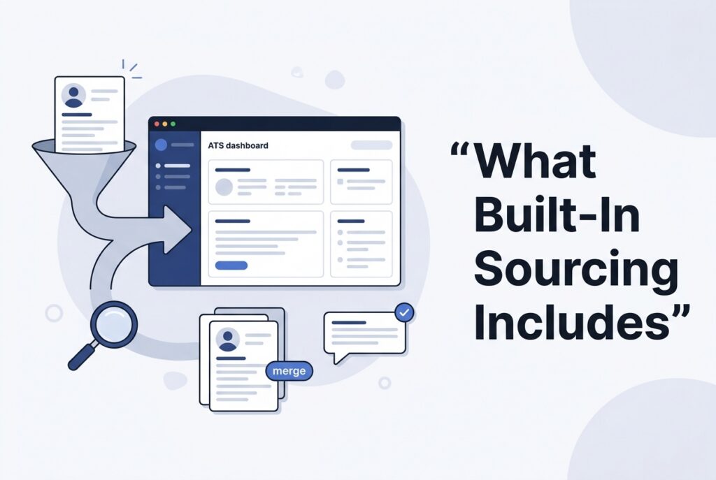 ATS with built in candidate sourcing