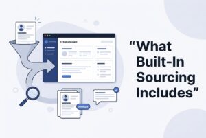 ATS with built in candidate sourcing