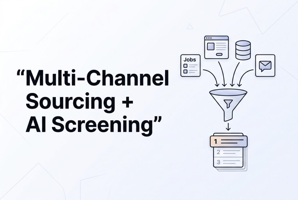 candidate sourcing + ai resume screening